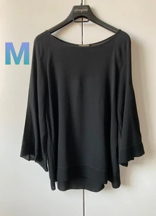camicia nera in organza M, marke: Dixie, zustand: Sehr gut, größe: M / 38 / 10, 7,00 €, 8,05 € inklusive Vinted-Käuferschutz
