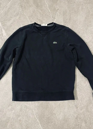 Sweat Lacoste Noir Iconique, brand: Lacoste, condition: Very good, size: M, €25.00, €26.95 includes Buyer Protection