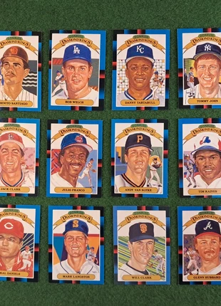 Donruss Diamond Kings 1987 MLB ■ Lot x12, marque: MLB, état: Très bon état, 20,00 €, 21,70 € Protection acheteurs incluse