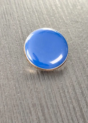 Bouton de manchette bleu doré, zustand: Sehr gut, 3,00 €, 3,85 € inklusive Vinted-Käuferschutz