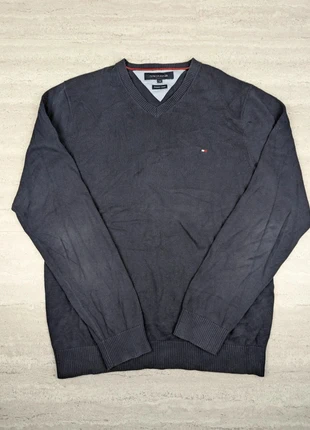 ommy Hilfiger Pull Premium Cotton Gris Foncé – Taille M – Sweater Homme, marque: Tommy Hilfiger, état: Très bon état, taille: M, 20,00 €, 21,70 € Protection acheteurs incluse