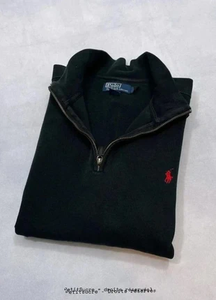 Pull Demi zip Polo Ralph Lauren Noir Homme 100% Coton Half zip Sweatshirt - Taille Xl /1092B, marke: Ralph Lauren, zustand: Gut, größe: XL, 34,90 €, 37,35 € beinhaltet Vinted-Käuferschutz Pro