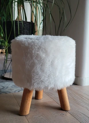 Tabouret moumoute, marca: sans marque, estado: Bueno, 15,00 €, 16,45 € Protección al comprador incluida
