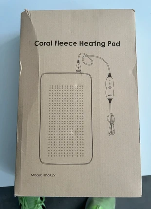 Almohadilla eléctrica ( L7 ), marca: Coral, estado: Novo com etiquetas, €12.00, €13.30 inclui Proteção do Comprador