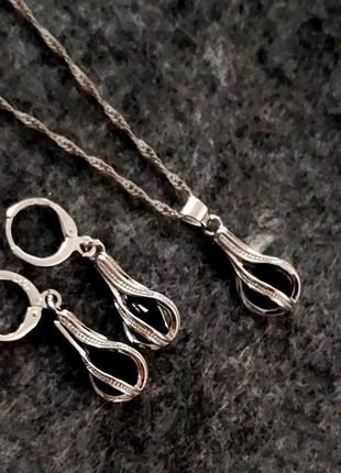 Jolie parure en argent Sterling, marca: 925, estado: Nuevo sin etiquetas, 10,00 €, 11,20 € Protección al comprador incluida