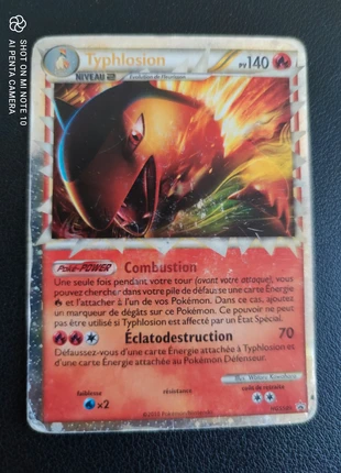 Typhlosion prime, marque: Pokémon, état: Satisfaisant, 7,00 €, 8,05 € Protection acheteurs incluse