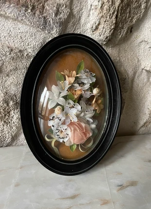 Cadre ovale en bois noir ancien, marke: ancien, zustand: Sehr gut, 28,00 €, 30,10 € beinhaltet Vinted-Käuferschutz Pro