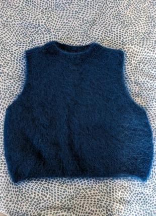 Pull mohair sans manche, marque: Intuition, état: Très bon état, taille: Taille unique, 45,00 €, 47,95 € Protection acheteurs incluse