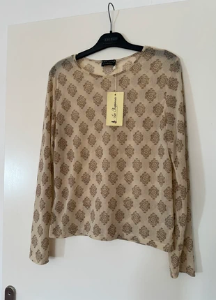 Pull très fin transparent beige & marron – One Step – T.38 – Neuf, brand: One step, condition: New with tags, size: M / 38 / 10, €18.00, €19.60 includes Buyer Protection