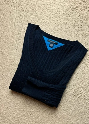 Pull Col V Torsadé Tommy Hilfiger Marine Taille S Femme, marque: Tommy Hilfiger, état: Très bon état, taille: S / 36 / 8, 19,99 €, 21,69 € Protection acheteurs (Pro) incluse