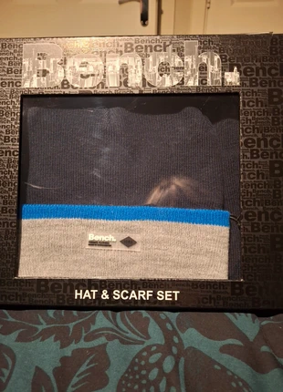hat n scarf set New sealed box, brand: Bench, condition: New with tags, size: One size, £5.00, £5.95 includes Buyer Protection