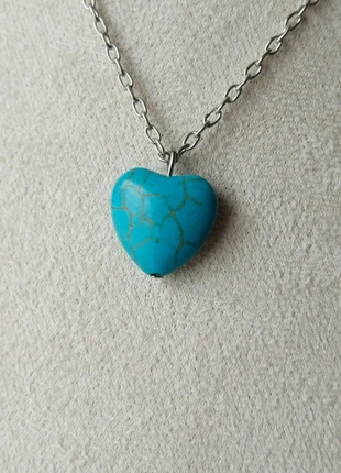 Collier pendentif cœur femme tendance fashion, marque: Fashion, état: Neuf sans étiquette, 6,00 €, 7,00 € Protection acheteurs (Pro) incluse