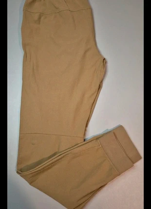 Lululemon Tan/Khaki Cuffed Joggers | UK 8 Drawstring Ankle Trousers-355, brand: Lululemon, condition: Very good, size: S / UK 8-10, £24.00, £25.90 includes Buyer Protection Pro