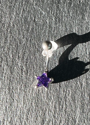 Piercing nombril étoile violette Wildcat, brand: Wildcat, condition: New without tags, €10.00, €11.20 includes Buyer Protection