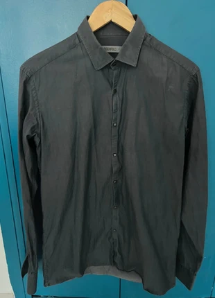 Chemise homme Lagerfeld manches longues gris anthracite taille 40, marke: Lagerfeld, zustand: Sehr gut, größe: M, 10,00 €, 11,20 € inklusive Vinted-Käuferschutz