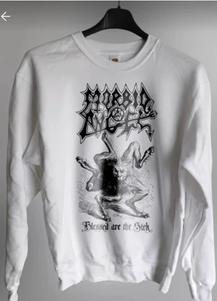Felpa bianca | Morbid Angel | Blessed Are the Sick, merk: nobrand, staat: Heel goed, maat: L, € 20,00, € 21,70 inclusief Kopersbescherming Pro