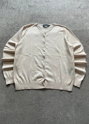 Ralph Lauren Cárdigan Retro Old Money Round Neck Cotton Embroidered Logo Beige, marque: Ralph Lauren, état: Très bon état, taille: L / 40 / 12, 27,90 €, 30,00 € Protection acheteurs incluse