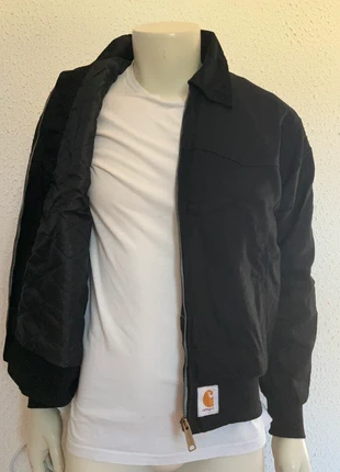 Carhartt Santa Fe Jacket Retro Style BlackEdition Rework taille S, brand: Carhartt, condition: Very good, size: S, €80.00, €84.70 includes Buyer Protection Pro