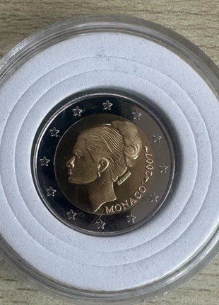 2 Euro Monaco 2007 Grace Kelly (Réplique copie copy) 4, condition: New with tags, €11.00, €12.25 includes Buyer Protection