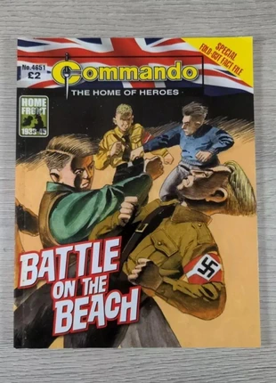 Commando Comic Issue Number 4651 Battle On The Beach, brand: Commando, condition: Good, £2.95, £3.80 includes Buyer Protection Pro