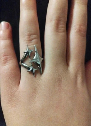 Bague en Acier Inoxydable Gris Réglable, marque: CHROME, état: Très bon état, taille: Ajustable, 11,90 €, 13,20 € Protection acheteurs incluse