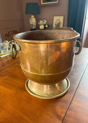 Copper Planter with handles, marke: NO LABEL, zustand: Gut, 10,00 €, 11,20 € inklusive Vinted-Käuferschutz