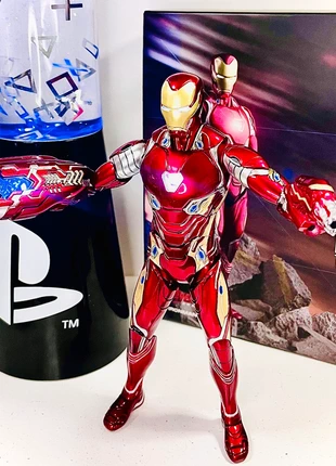 Iron Man Mark 50 + Pistolet Led + Buste Led, marque: comicave, état: Très bon état, taille: Prématuré, jusqu'à 44cm, 59,50 €, 63,18 € Protection acheteurs (Pro) incluse