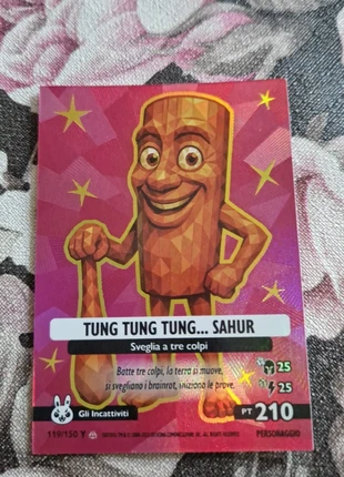 Carta brainrot tung tung sahur polygon, marca: skifidol, estado: Nuevo sin etiquetas, 28,00 €, 30,10 € Protección al comprador incluida