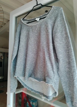 Sweat leger gris femme mango taille M, merk: Mango, staat: Nieuw zonder prijskaartje, maat: M / 38 / 10, € 9,00, € 10,15 inclusief Kopersbescherming