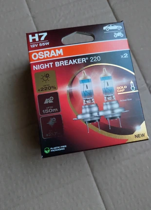 H7 golden cap pair, brand: Osram, condition: New with tags, £15.00, £16.45 includes Buyer Protection