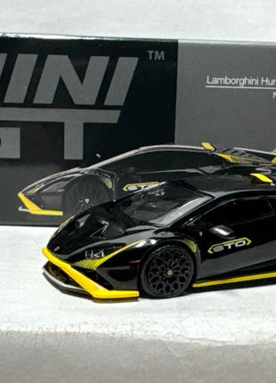 Mini gt 1/64 Lamborghini Huracan STO #638 Nero Noctis, brand: Lamborghini, condition: Very good, size: Newborns / 44 cm, €24.00, €25.90 includes Buyer Protection