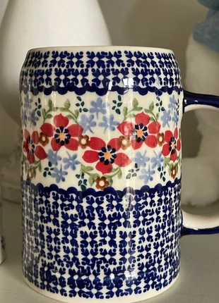 Bolesławiec ogromny kufel do piwa, dzbanek 500 ml Unikat!, merk: BOLESLAWIEC, staat: Nieuw zonder prijskaartje, € 24,00, € 25,90 inclusief Kopersbescherming