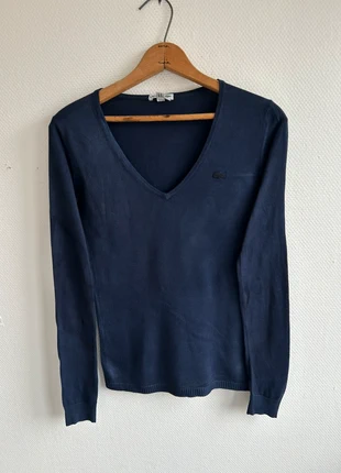 Pull Lacoste Bleu Marine 📏 S, marca: Lacoste, estado: Bueno, tamaño: S / 36 / 8, 19,00 €, 20,65 € Protección al comprador Pro incluida