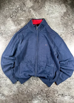 Veste zip jacket Tommy Hilfiger maille bleu/marine brodé vintage y2k 2000s classe Taille M, marque: Tommy Hilfiger, état: Très bon état, taille: M, 34,00 €, 36,40 € Protection acheteurs incluse