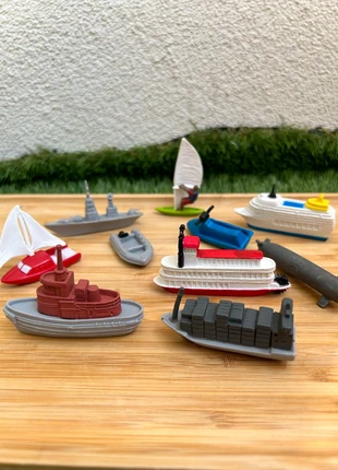 véhicules bateaux figurines de jeux "dans l'eau", marca: King Jouet, estado: Novo sem etiquetas, tamanho: 24-36 meses / 92 cm, €13.00, €14.35 inclui Proteção do Comprador