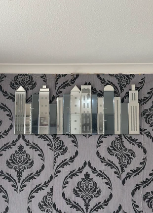 City Skyline Mirror Wall Art, brand: Art, condition: Very good, £35.00, £37.45 includes Buyer Protection