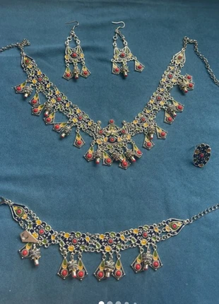 Ensemble bijou parure kabyle amazigh berbère BO collier bague bracelet gourmette, marke: Kabyle, zustand: Neu, mit Etikett, 35,00 €, 37,45 € inklusive Vinted-Käuferschutz