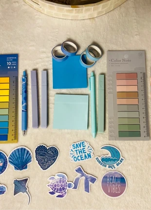 Lot lecture / marque page / stylo / washi tape / post-it / stickers, état: Très bon état, 14,00 €, 15,40 € Protection acheteurs (Pro) incluse