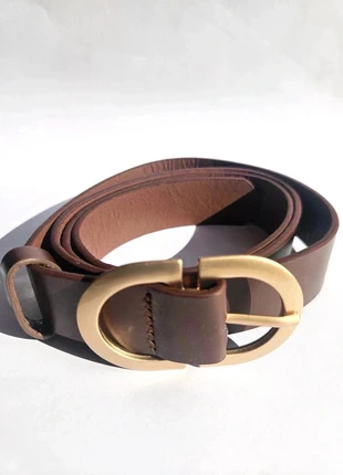 Ceinture cuir marron clair boucle ovale, brand: sans marque, condizioni: Ottime, taglia: Regolabile, €9.30, €10.47 include la Protezione acquisti Pro