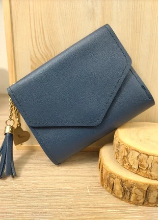 Portefeuille Bleu Marine cuir synthétique, état: Très bon état, 3,70 €, 4,59 € Protection acheteurs (Pro) incluse