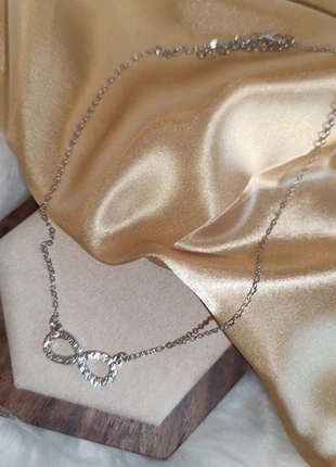 Collier argenté Infini porte bonheur, brand: Boutique indépendante, condition: New with tags, €10.00, €11.20 includes Buyer Protection