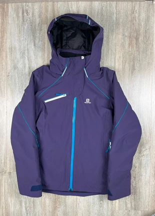 Veste de Ski et Snowboard Hiver Salomon Chaude Violet, Taille L, condition: Very good, size: L / 40 / 12, €70.00, €74.20 includes Buyer Protection Pro
