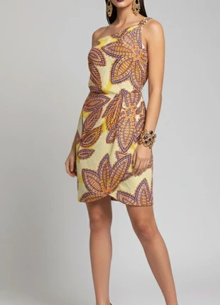 trina turk vestido de seda de fiesta de boutique italiana, marque: trina turk, état: Très bon état, taille: XS / 34 / 6, 28,00 €, 30,10 € Protection acheteurs incluse