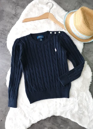 Kabeltrui POLO Ralph Lauren Maat 5/110, merk: Polo Ralph Lauren, staat: Heel goed, maat: 5 jaar / 110 cm, € 15,00, € 16,45 inclusief Kopersbescherming Pro