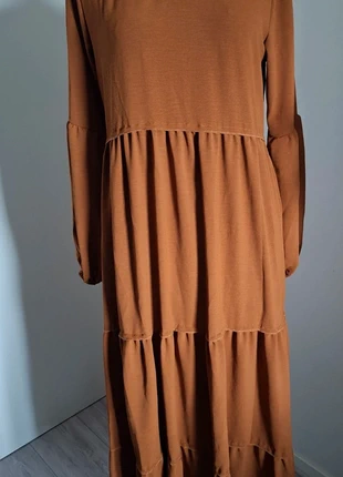 Robe longue ample caramel - manches longues - neuve - taille M, estado: Muy bueno, tamaño: M / 38 / 10, 14,90 €, 16,35 € Protección al comprador incluida