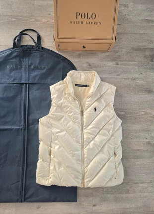 Doudoune sans manche Ralph Lauren Beige M, marque: Ralph Lauren, état: Neuf sans étiquette, taille: M / 38 / 10, 155,00 €, 163,45 € Protection acheteurs incluse