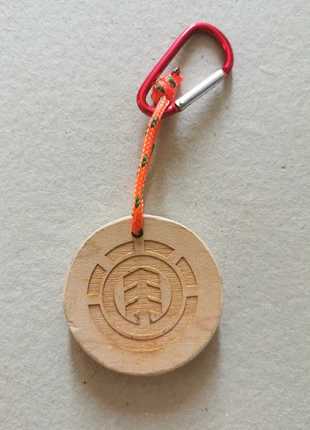 Porte clés accessoire Element skateboarding bois wood keaychain handmade skate men women design, brand: Element, condition: Very good, €20.00, €21.70 includes Buyer Protection Pro