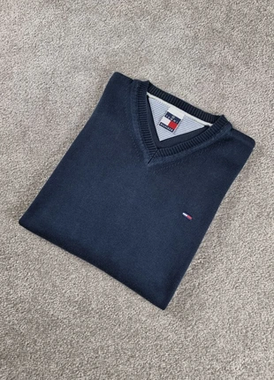 Sweater Tommy Hilfiger V-Neck Men M Blue Navy, marque: Tommy Hilfiger, état: Très bon état, taille: M, 20,00 €, 21,70 € Protection acheteurs incluse