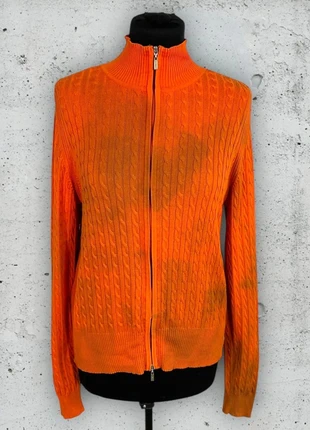 Veste Torsadée Tommy Hilfiger - Orange, Taille L / 40 / 12, brand: Tommy Hilfiger, condition: Good, size: L / 40 / 12, €3.00, €3.85 includes Buyer Protection Pro
