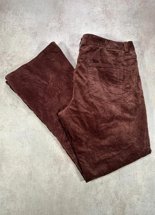 Pantalon Vintage En Velours Côtelé / Corduroy Old Navy brun rougeee tex duree taille 14, brand: Vintage Dressing, condition: Very good, size: XXXL / 46 / 18, €14.00, €15.40 includes Buyer Protection Pro